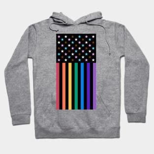 Stars and Stripes and Pride Hoodie